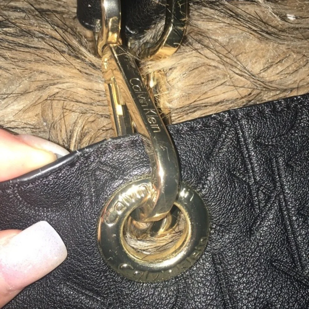 CK All Black Monogram Purse - Picture 3 of 8